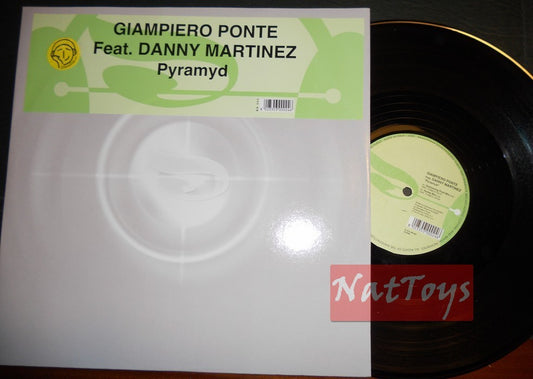 12" 33 tours Giampiero Ponte avec Danny Martinez PYRAMYD 2001 BN 004 EX/EX