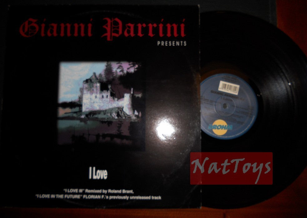 12" 33 Tours Gianni Parrini dj I LOVE (Italie 1996, DROHM 070) - EX/EX