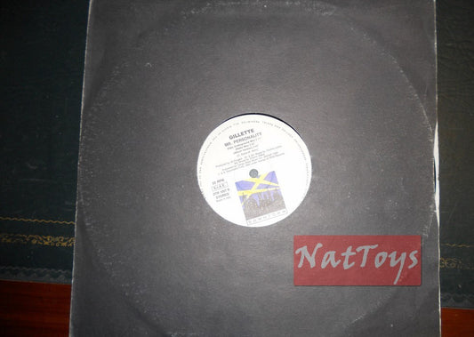 12" 33 TR/MIN Gillette MR. PERSONALITY (Italie 1995, DOWNTOWN DTR 1097) - VG/VG