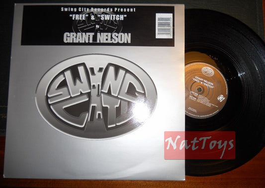 12" 33 tours Grant Nelson FREE/SWITCH (Royaume-Uni 2002, SWING CITY CITY1034) - NM/NM