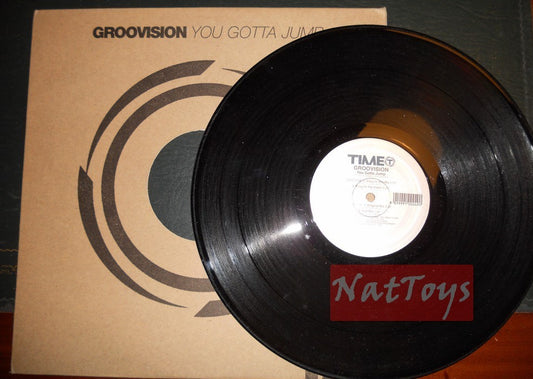 12" 33 RPM Groovision YOU GOTTA JUMP (Italie 2001, TIME 242) - EX/EX