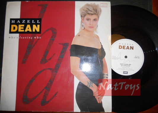 12" 33 tours Hazell Dean QUI QUITTE QUI (Royaume-Uni 1988, EMI 12EM45) - VG/VG