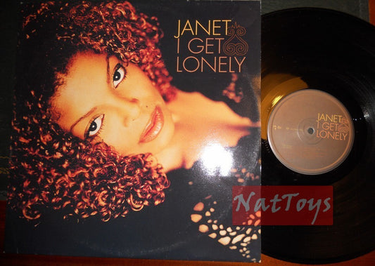 12" 33 SPIN Janet Jackson I GET LONELY (Italy 1998 VIRGIN 7243-8-94948-60) NM/NM