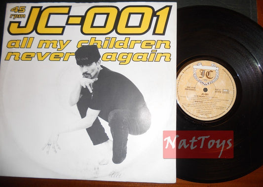 12" 33 RPM JC-01 ALL MY CHILDREN (UK 1993, ANXIOUS RECORDS ANX 1016T) - EX/EX