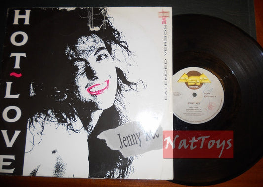 12" 33 RPM Jenny Kee HOT LOVE (Italy, ASIA RECORDS ARD 1006) - VG/VG