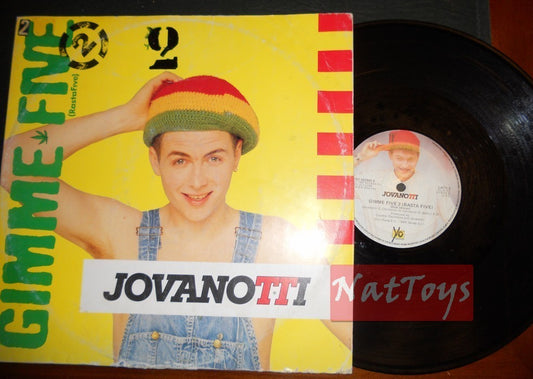 12" 33 RPM Jovanotti GIMME FIVE 2 (Italy 1988, IBIZA IBZ 652865 6) - VG/VG