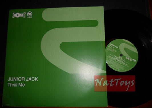12" 33 RPM Junior Jack THRILL ME (Italy 2002, RISE 178) - NM/NM