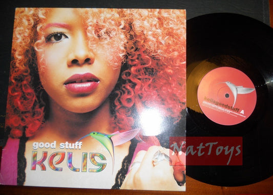 12" 33 RPM Kelis GOOD STUFF (Italy 2000, VIRGIN 7243-8-96832-64) - EX/EX