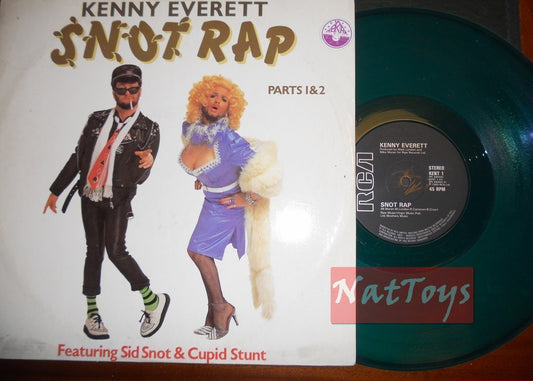 12" 33 tours Kenny Everett SNOT RAP (Royaume-Uni 1983, RCA KENT 1) - EX/EX