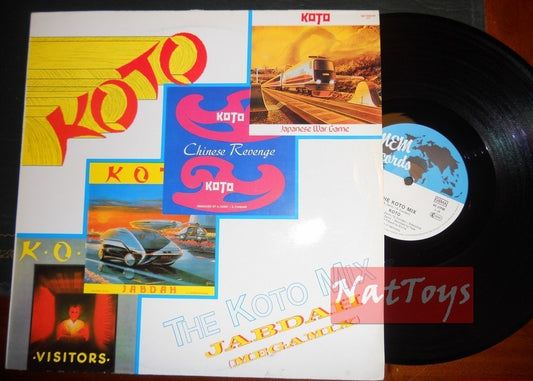 12" 33 RPM Koto THE KOTO MIX/JABDAH (Allemagne 1987 MEM RECORDS MEM 8048) - NM/NM