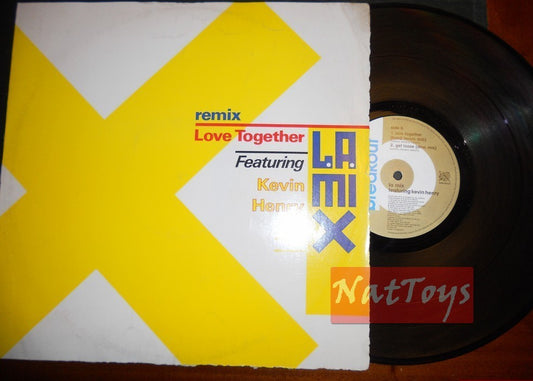 12" 33 GIRI LA Mix avec Kevin Henry LOVE TOGETHER (Royaume-Uni 1989) - VG/EX