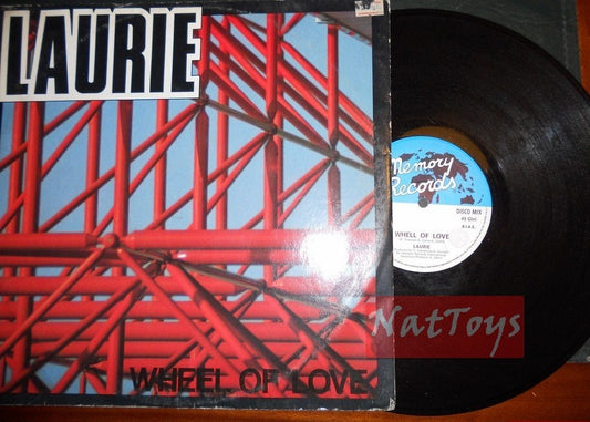 12" 33 RPM Laurie WHEEL OF LOVE (Italy 1987, MEMORY RECORDS MEMIX 057) - VG/VG