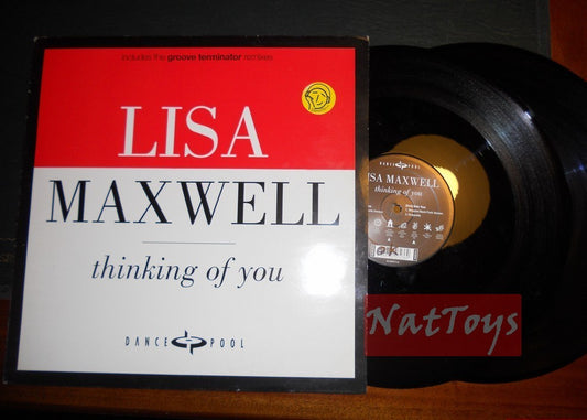 12" 33 TR/MIN Lisa Maxwell PENSE À TOI (1996, DANCE POOL) EX/EX/EX 2 EP