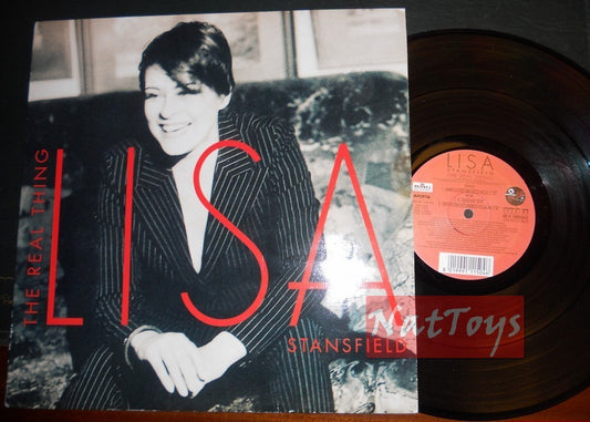 12" 33 TR/MIN Lisa Stansfield LA VRAIE CHOSE (Italie 1997, NITELITE NLC 9703) NM/NM