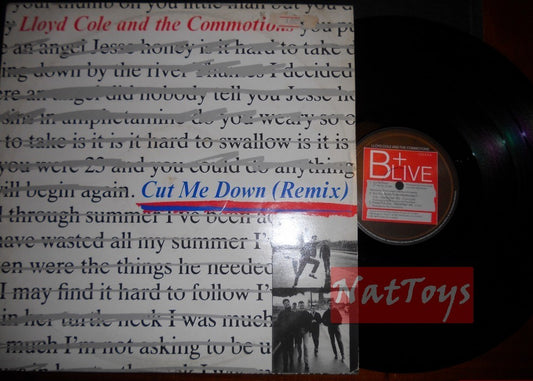 12" 33 tours Lloyd Cole and The Commotions CUT ME DOWN REMIX (Royaume-Uni 1986) VG/VG