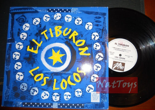 12" 33 tours Los Locos EL TIBURON (Italie 1995, MEET RECORDS MEET 1361) - NM/NM