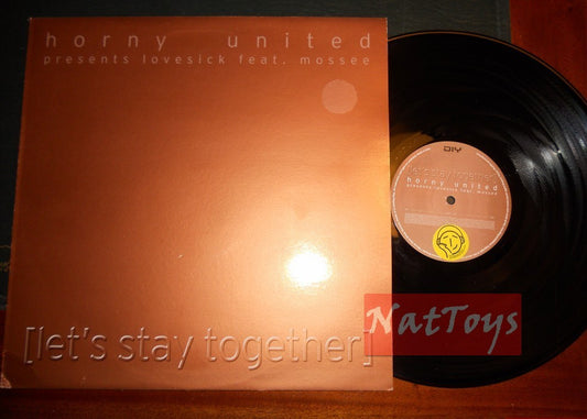 12" 33 RPM Lovesick ft Mossee LET'S STAY TOGETHER (2002, DO IT 16.02) - EX/EX