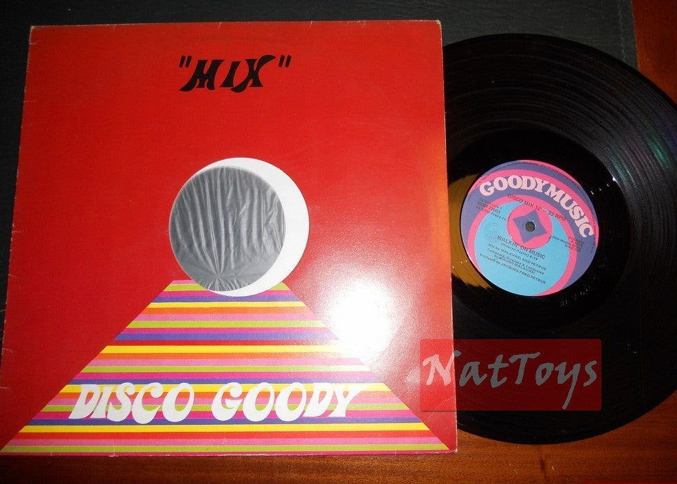 12" 33 RPM Malavasi &amp; Petrus WALKIN' ON MUSIC/DEVIL'S RUN 1979 - NM/NM