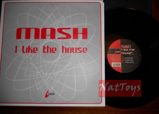 12" 33 RPM Mash I LIKE THE HOUSE (Italy 2001, LIQUID SOUND L14) - NM/NM