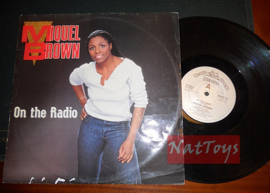12" 33 TR/MIN Miquel Brown À LA RADIO (Royaume-Uni 1985, RECORD SHACK SOHOT 59) - VG/EX