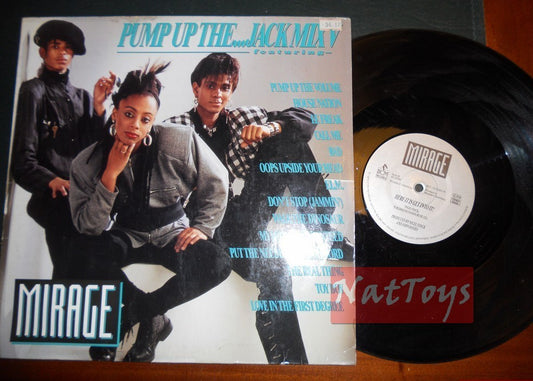 12" 33 RPM Mirage POMPE LE...JACK MIX V/ICI C'EST ENTREZ-VOUS ! - EX/EX