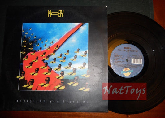 12" 33 TR/MIN Moby À CHAQUE TU ME TOUCHES (Italie 1995, DROHM 007) - NM/NM