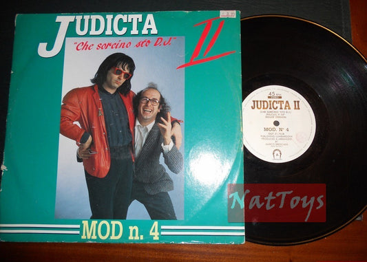 12" 33 Tours Mod n. 4 JUDICTA II (Italie 1989, DISCOMAGIC OUT 31.75) - EX/EX