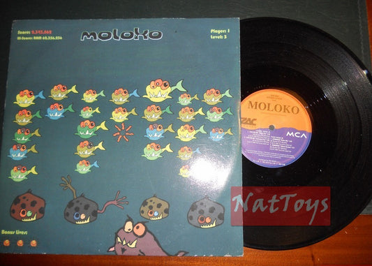 12" 33 TR/MIN Moloko RUN FOR ME/DOMINOID (Italie 1995, ZAC RECORDS ZAC 063) - NM/NM