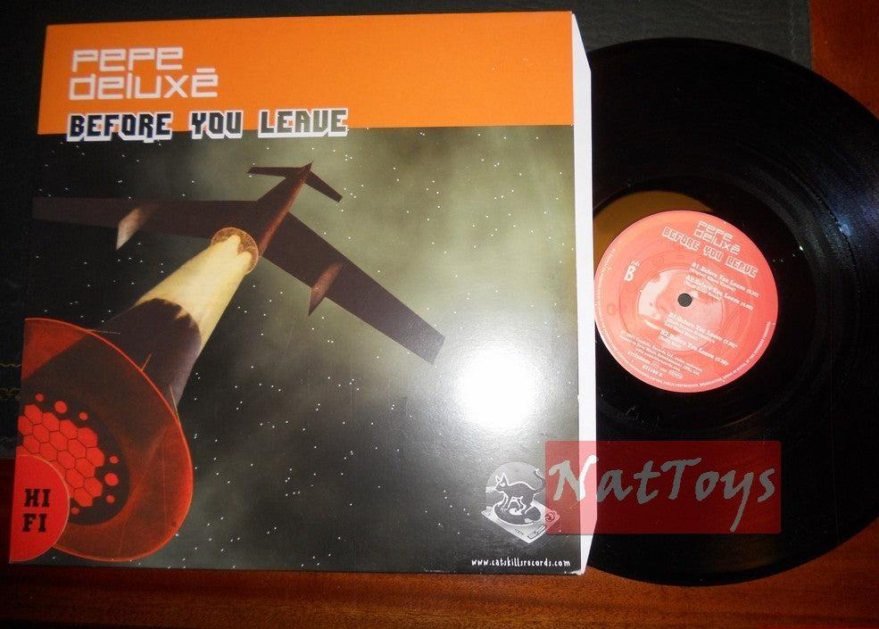 12" 33 RPM Pepe Deluxe' AVANT DE PARTIR (Royaume-Uni 2001, CATSKILLS RECORDS) - NM/NM