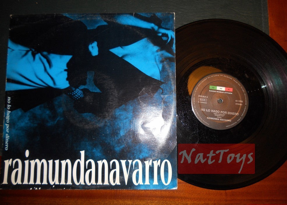 12" 33 LAPS Raimunda Navarro NO LO HAGO POR DINERO (Italy 1989, DWA 00.01) EX/EX