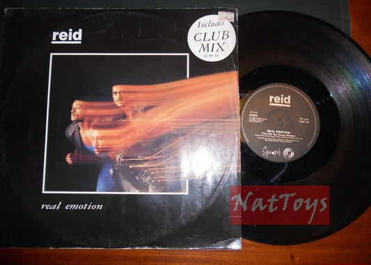 12" 33 GIRI Reid REAL EMOTION (U.K. 1989, SYNCOPATE 12SY 24) - VG/VG