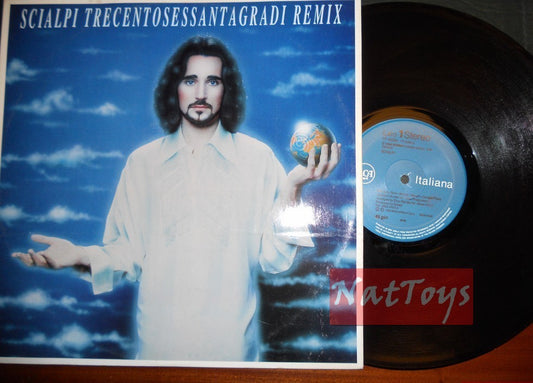12" 33 GIRI REMIX Scialpi TRECENTOSESSANTAGRADI E' UNA NANNA (1992, RCA) EX/EX