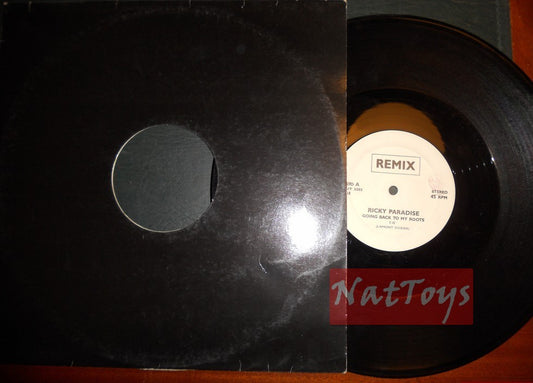 12" 33 GIRI Ricky Paradise GOING BACK TO MY ROOTS (Italy REMIX OUT 3282) - VG/EX