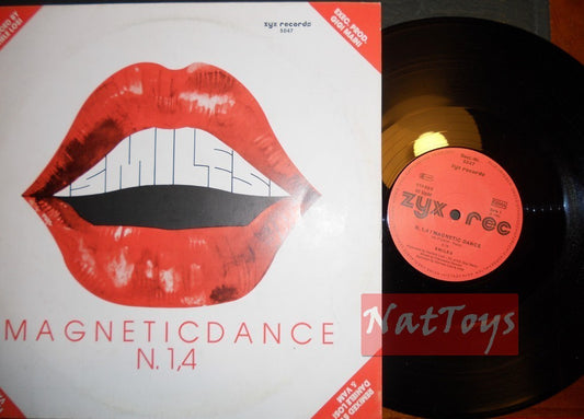 12" 33 GIRI Smiles N. 1,4/MAGNETIC DANCE (Germany 1983, ZYX 5047) - NM/NM