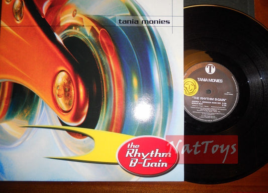 12" 33 GIRI Tania Monies THE RHYTHM B-GAIN (Italy 2002, TRN 60063) - NM/NM