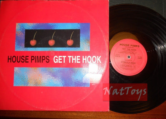 12" 33 TR/MIN The House Pimps GET THE HOOK (Italie 1993 WOX RECORDS WOX 04) - EX/EX