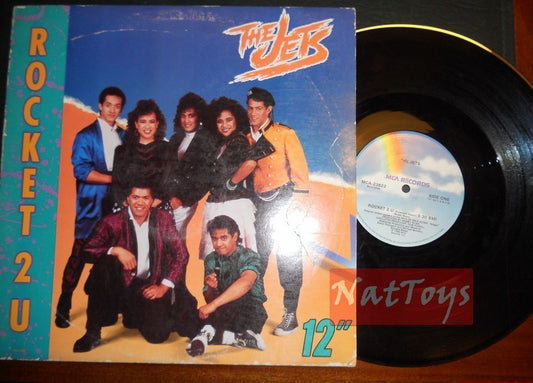 12" 33 TR/MIN The Jets ROCKET 2 U (USA 1988, MCA RECORDS MCA-23822) - VG/EX