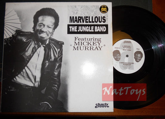 12" 33 TR/MIN The Jungle Band MARVELLOUS/LOVE FAIT LE MONDE GO ROUND 1988 EX/EX