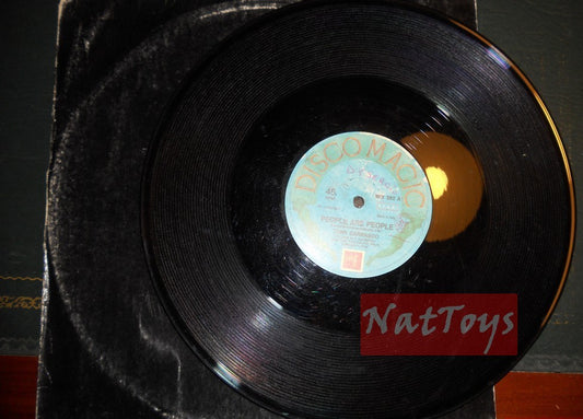 12" 33 RPM Tony Carrasco PEOPLE ARE PEOPLE/PUMP IN TECNO (Italy 1990) - VG/VG