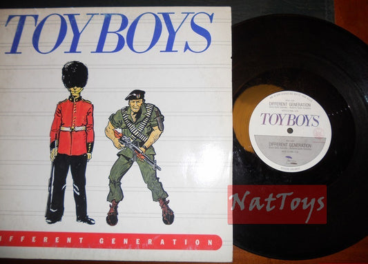 12" 33 RPM Toy Boys DIFFERENT GENERATION (Italy 1986, IBZ 424) - VG/VG