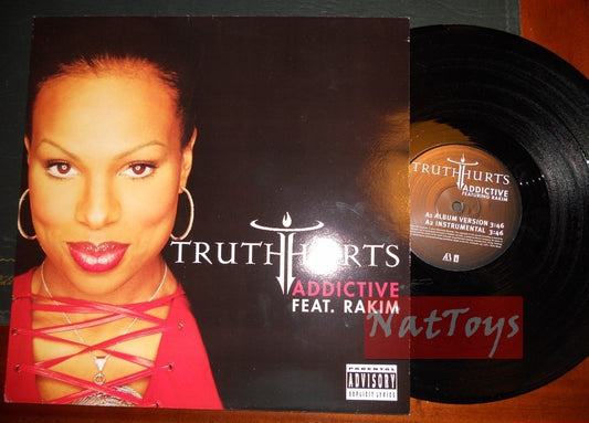 12" 33 RPM Truth Hurts featuring Rakim ADDICTIVE (UK 2002, 497 778-1) - NM/NM