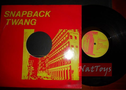 12" 33 RPM Twang SNAPBACK (UK 1987, RON JOHNSON RECORDS ZRON 29) - NM/NM