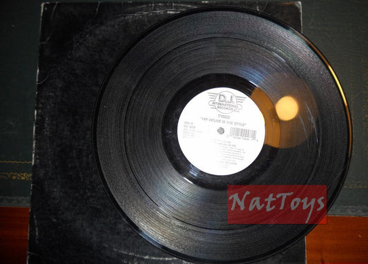 12" 33 RPM Tyree HIP HOUSE IS THE STYLE (USA 1990, DJ 928) - VG/VG