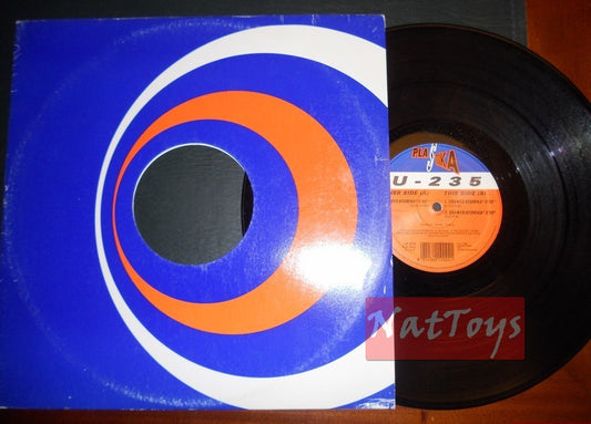 12" 33 RPM U-235 URANYO ATOMIKA (Italy 1993, PLASTIKA PLA 3002) - EX/EX