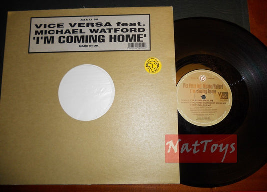 12" 33 tours Vice Versa avec Michael Watford I'M COMING HOME UK 1997 NM/NM