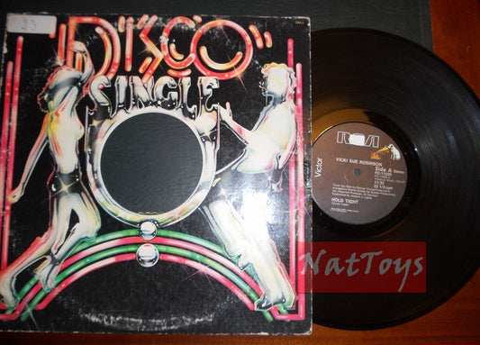 12" 33 TR/MIN Vicki Sue Robinson HOLD TIGHT USA 1977, RCA VICTOR PD-11029 VG/VG