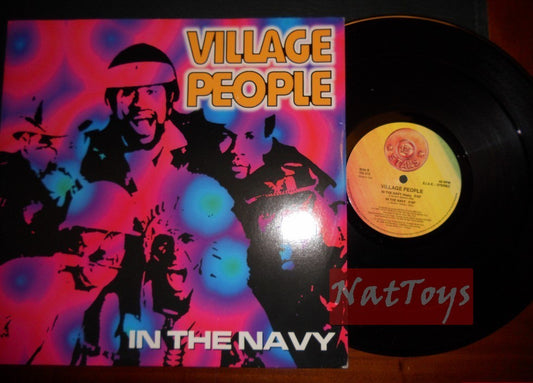 12" 33 tours Village People IN THE NAVY (Italie 1998, EMI/DIG-IT TIX 072) - NM/NM