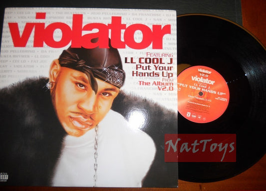 Violator 12" 33 tours avec LL Cool J PUT YOUR HANDS UP (USA 2001) - NM/NM