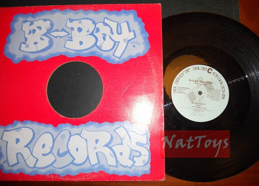 12" 33 RPM Wacky Wrapper RUB-N-DUB/YO HOE GO HOME! USA 1988 BB-70-100 EX/EX
