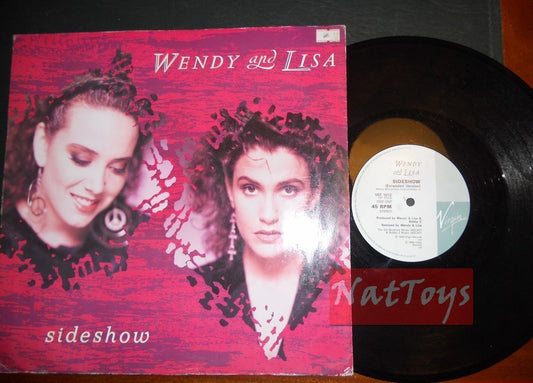 12" 33 RPM Wendy &amp; Lisa SIDESHOW (EXTENDED)/CHANCE TO GROW 1988 VST 1012 VG/VG